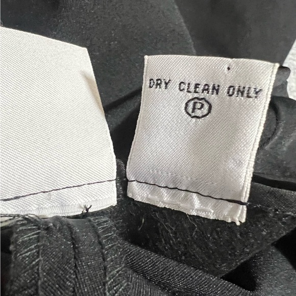 Armani Exchange A|X Women Black Zip Pocket Boot Cut Pants Stretch Size 10 - Picture 4 of 6